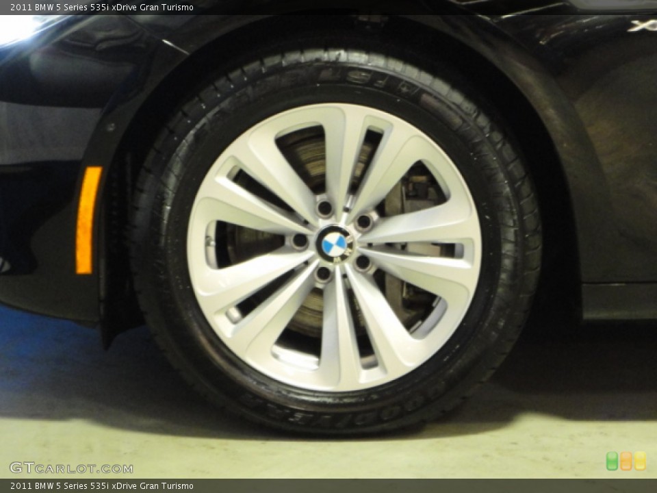 2011 BMW 5 Series 535i xDrive Gran Turismo Wheel and Tire Photo #58984375