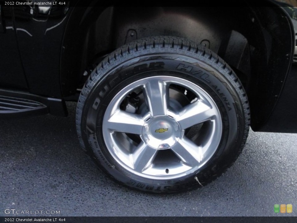 2012 Chevrolet Avalanche LT 4x4 Wheel and Tire Photo #58984717