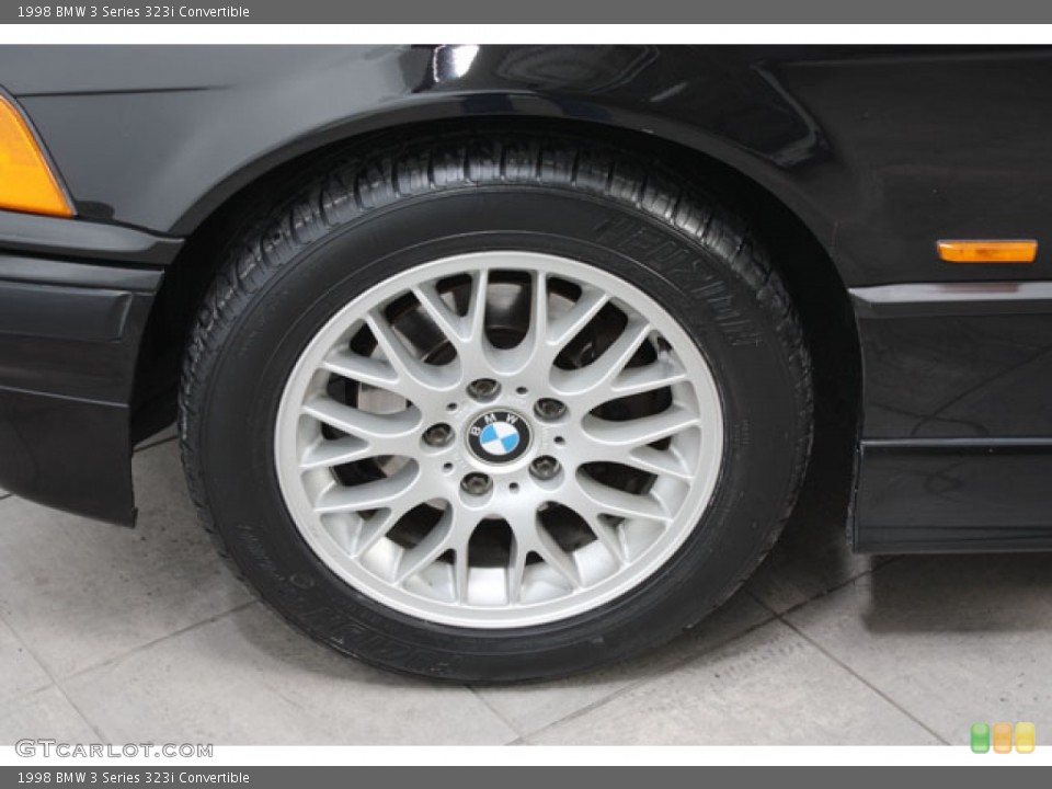 1998 BMW 3 Series 323i Convertible Wheel and Tire Photo #58985227