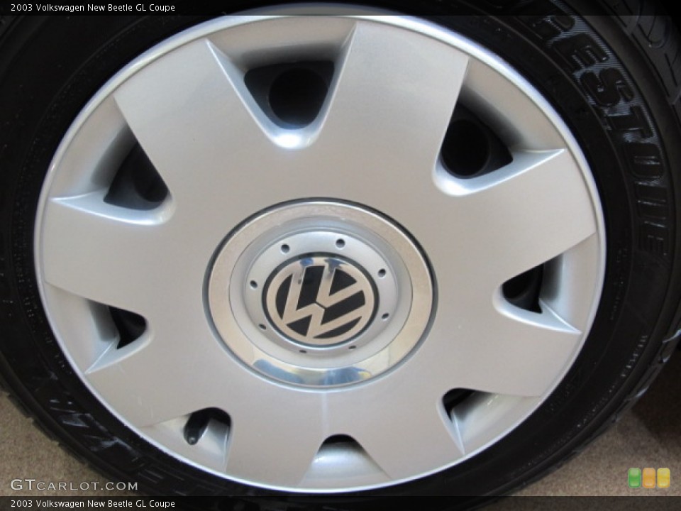 2003 Volkswagen New Beetle GL Coupe Wheel and Tire Photo #58985443
