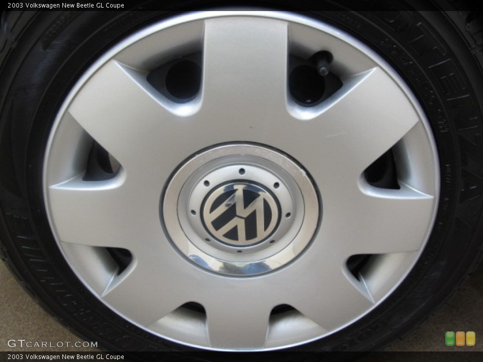 2003 Volkswagen New Beetle GL Coupe Wheel and Tire Photo #58985461
