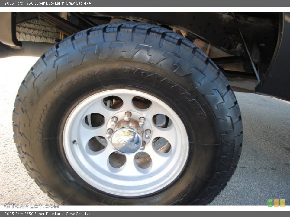 2005 Ford F350 Super Duty Custom Wheel and Tire Photo #58986653