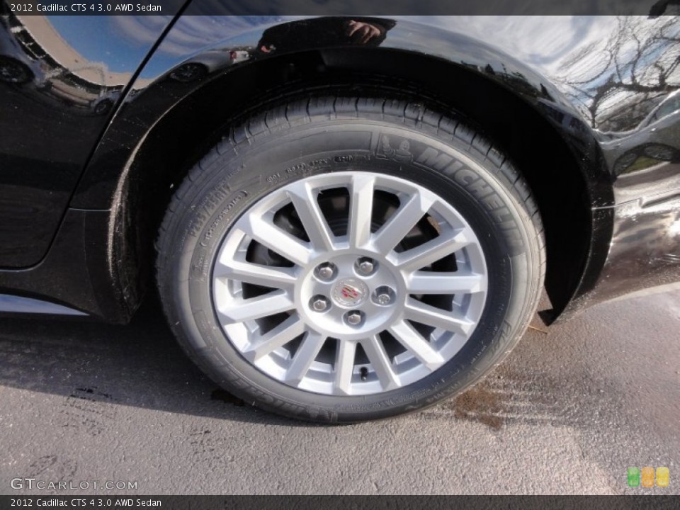 2012 Cadillac CTS 4 3.0 AWD Sedan Wheel and Tire Photo #58988980