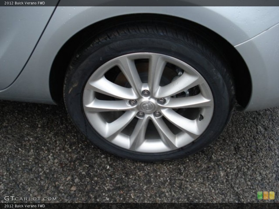 2012 Buick Verano FWD Wheel and Tire Photo #58991199