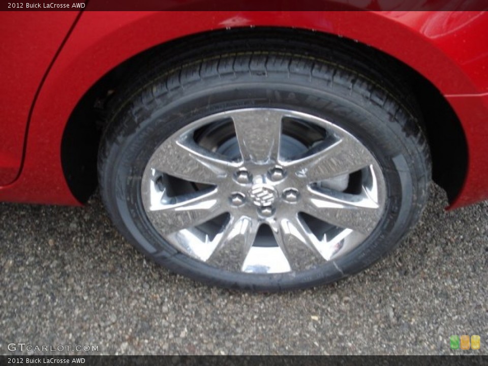 2012 Buick LaCrosse AWD Wheel and Tire Photo #58992277