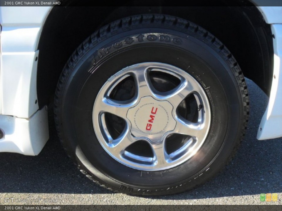 2001 GMC Yukon XL Denali AWD Wheel and Tire Photo #58992655