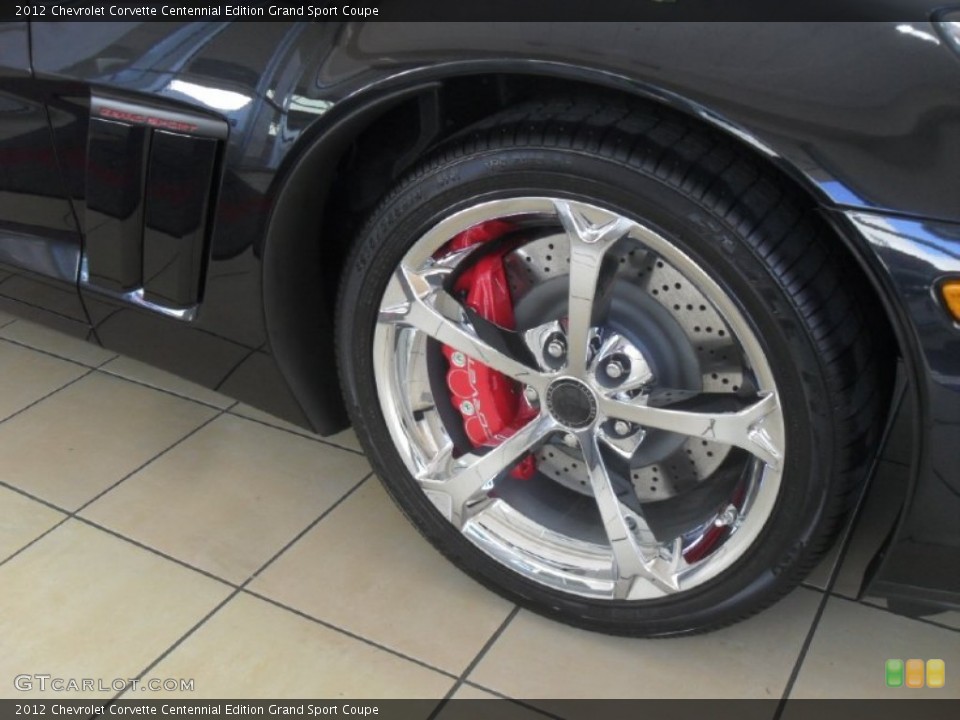 2012 Chevrolet Corvette Centennial Edition Grand Sport Coupe Wheel and Tire Photo #58996897
