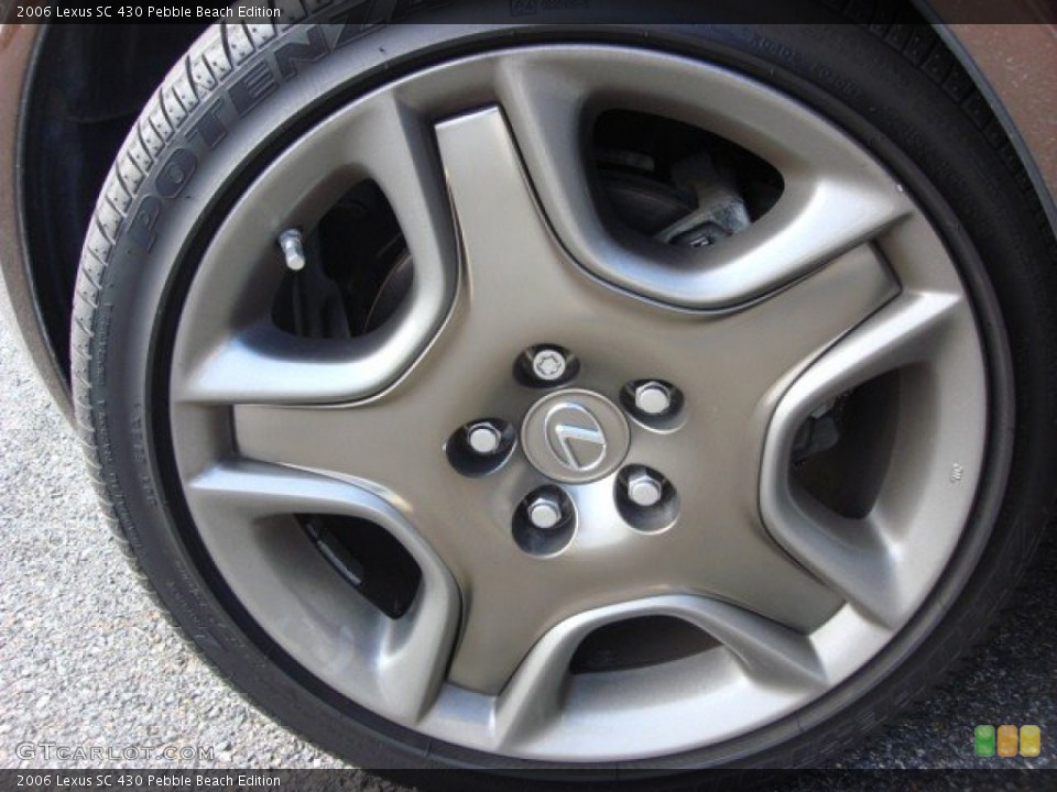 2006 Lexus SC 430 Pebble Beach Edition Wheel and Tire Photo #58999129