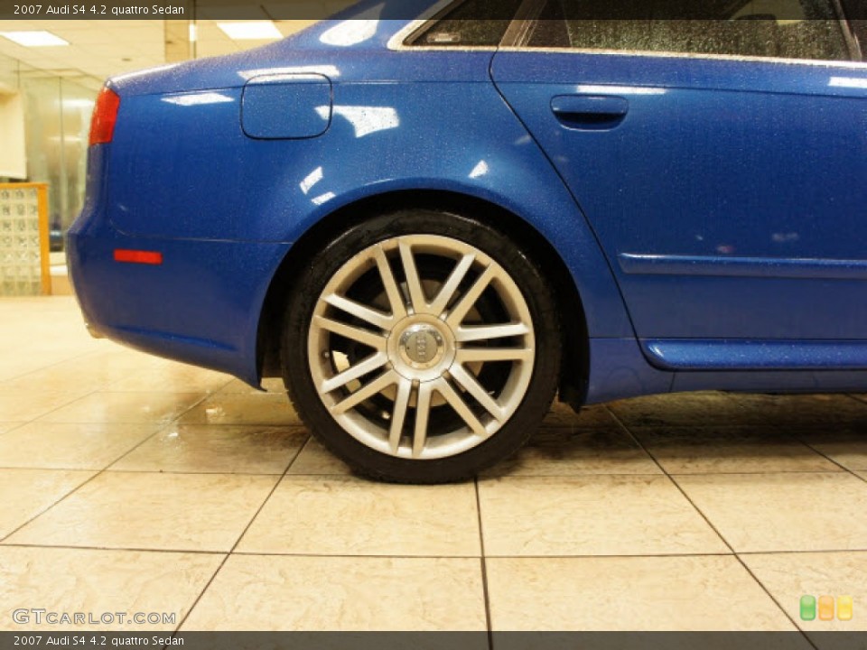 2007 Audi S4 4.2 quattro Sedan Wheel and Tire Photo #59003385