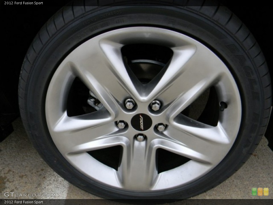 2012 Ford Fusion Sport Wheel and Tire Photo #59005061