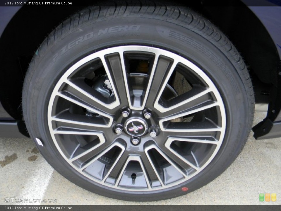 2012 Ford Mustang GT Premium Coupe Wheel and Tire Photo #59008243