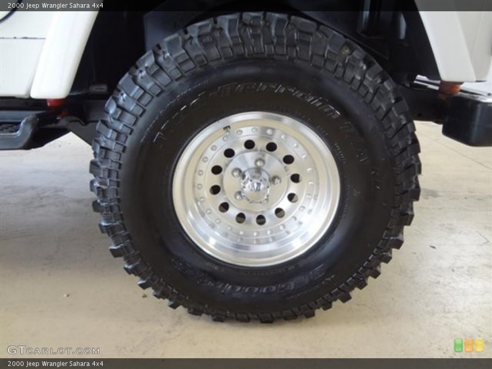 2000 Jeep Wrangler Custom Wheel and Tire Photo #59012090