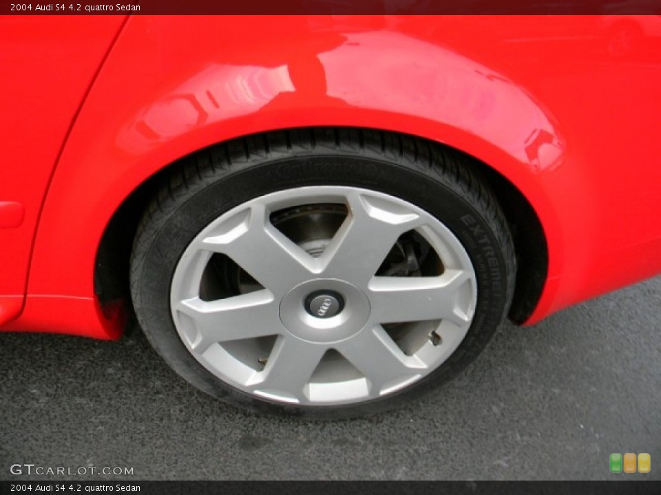 2004 Audi S4 4.2 quattro Sedan Wheel and Tire Photo #59012630