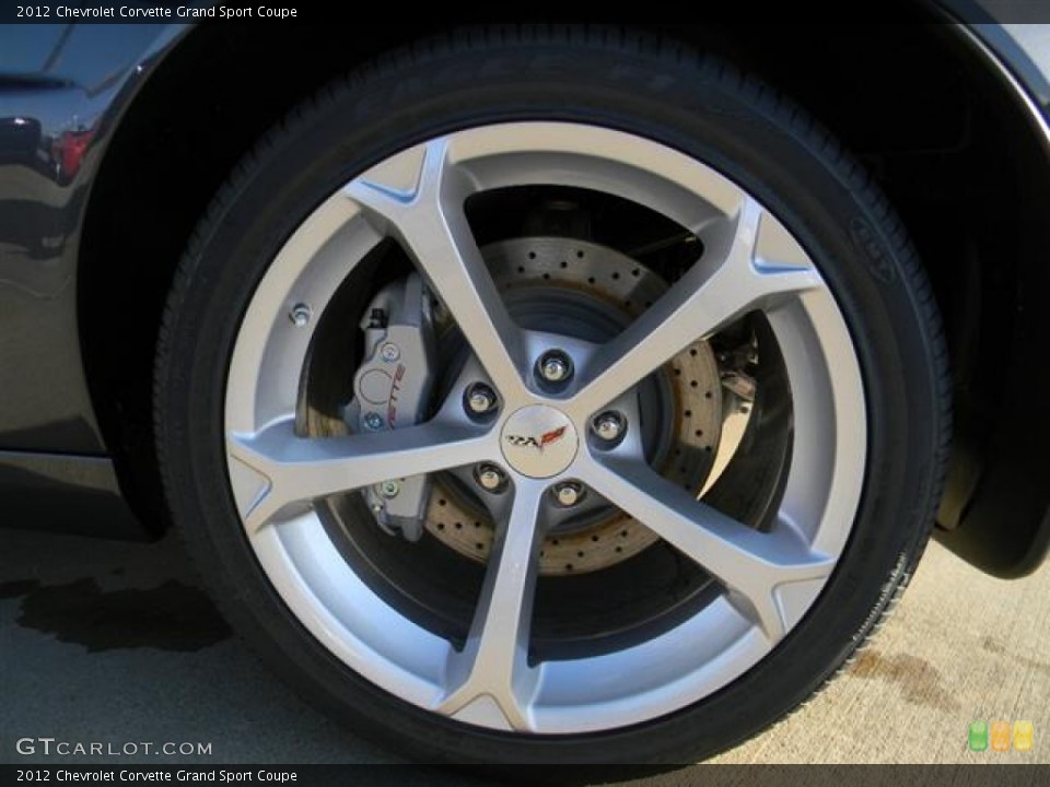 2012 Chevrolet Corvette Grand Sport Coupe Wheel and Tire Photo #59016740