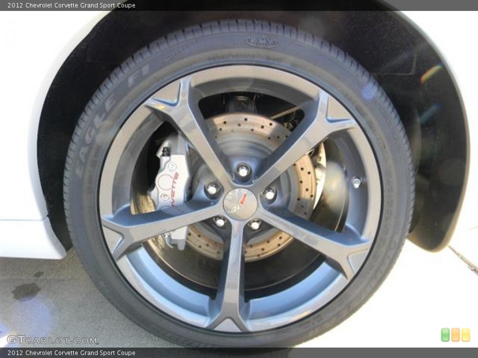 2012 Chevrolet Corvette Grand Sport Coupe Wheel and Tire Photo #59016815