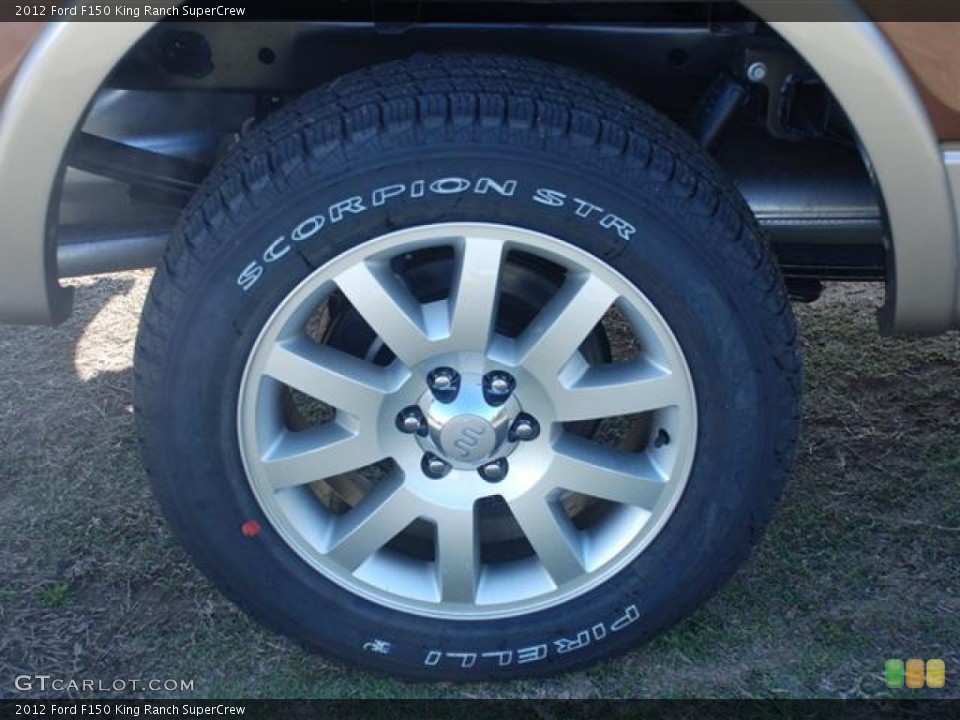 2012 Ford F150 King Ranch SuperCrew Wheel and Tire Photo #59018530