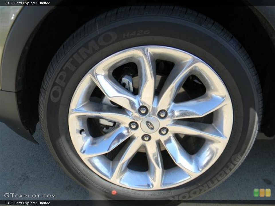 2012 Ford Explorer Limited Wheel and Tire Photo #59019524
