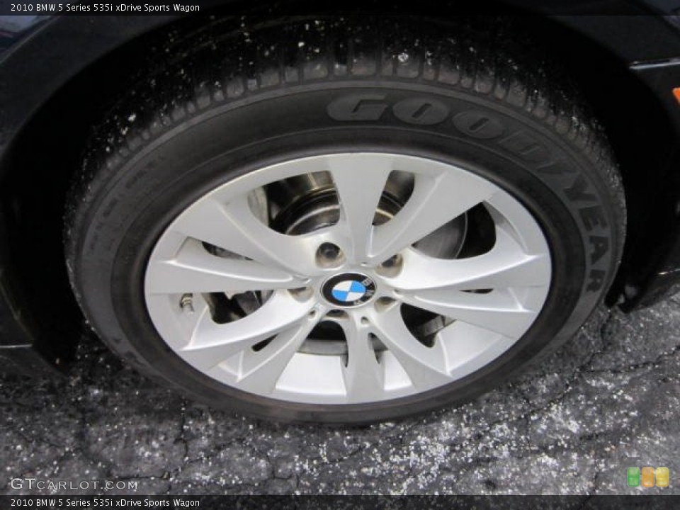 2010 BMW 5 Series 535i xDrive Sports Wagon Wheel and Tire Photo #59024598