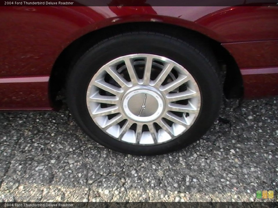 2004 Ford Thunderbird Deluxe Roadster Wheel and Tire Photo #59025479