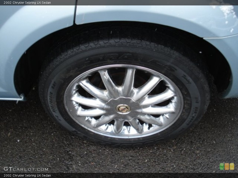 2002 Chrysler Sebring LXi Sedan Wheel and Tire Photo #59027995