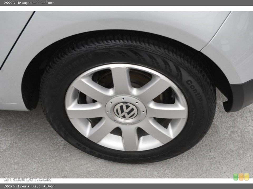 2009 Volkswagen Rabbit 4 Door Wheel and Tire Photo #59030016