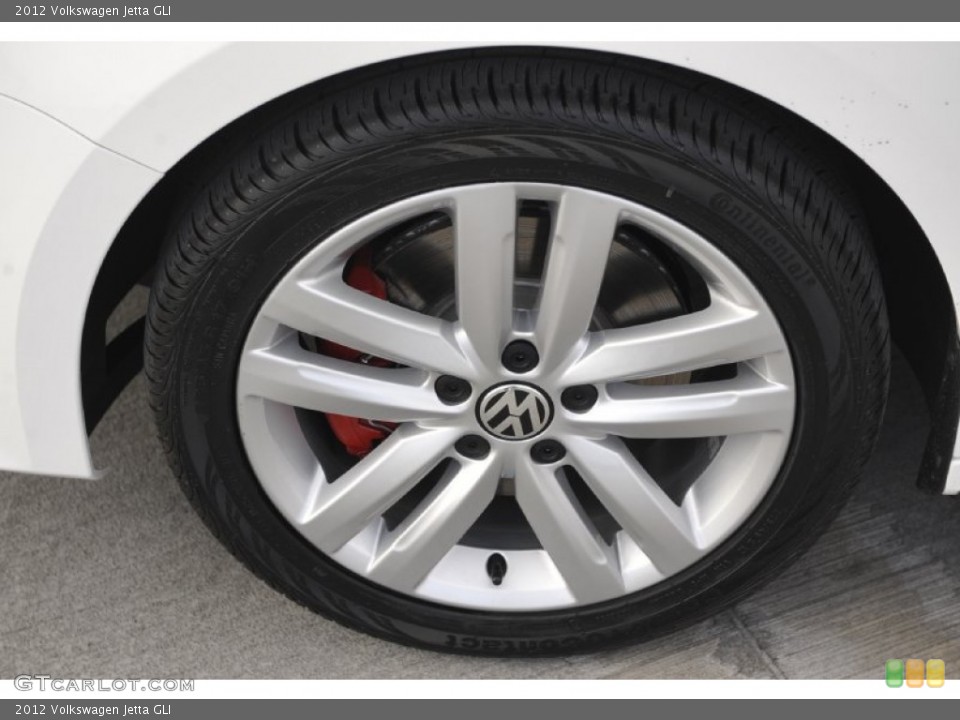 2012 Volkswagen Jetta GLI Wheel and Tire Photo #59030569