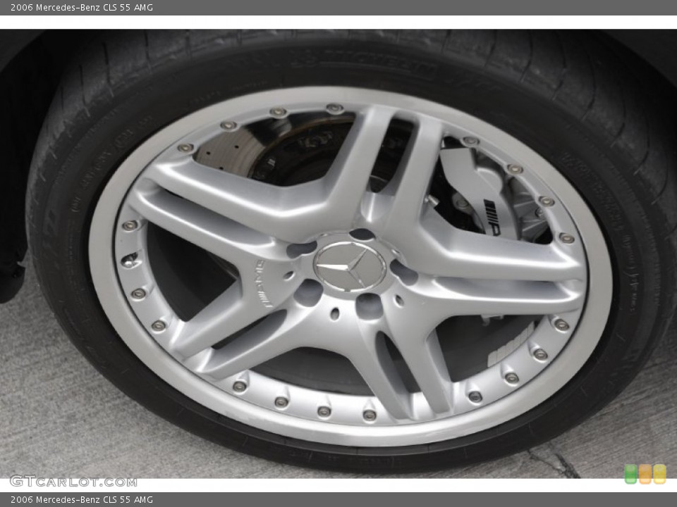 2006 Mercedes-Benz CLS 55 AMG Wheel and Tire Photo #59032078