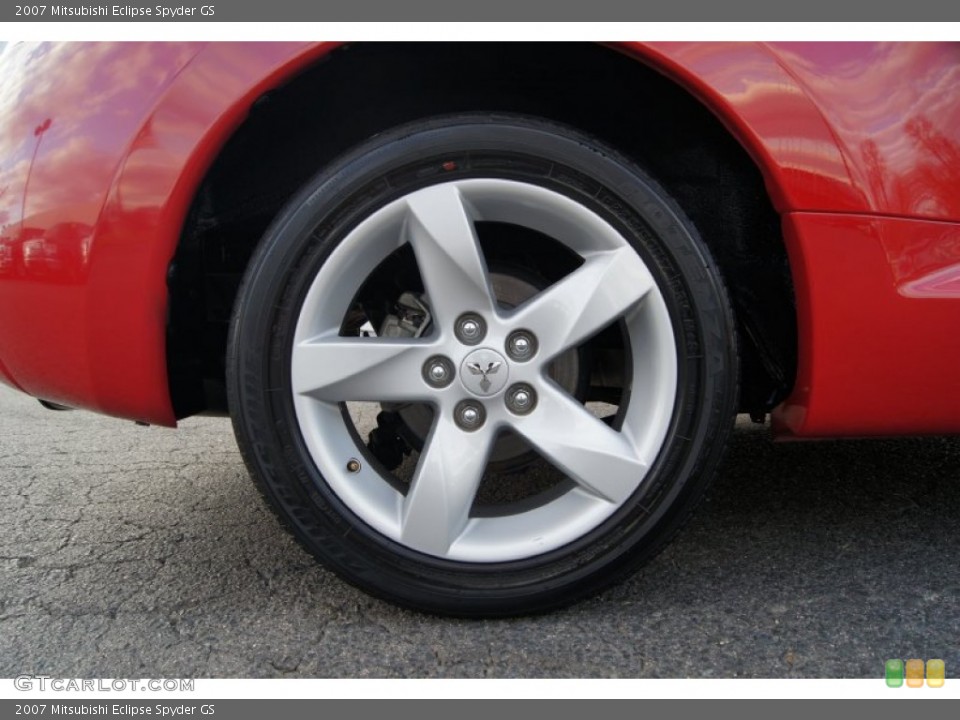 2007 Mitsubishi Eclipse Spyder GS Wheel and Tire Photo #59032783