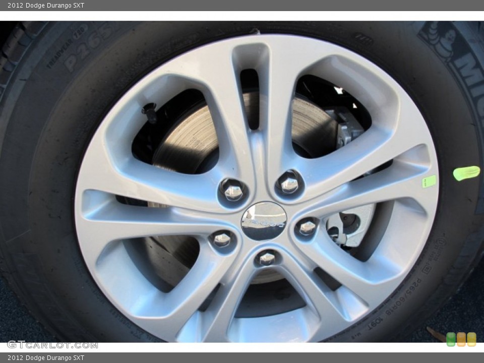 2012 Dodge Durango SXT Wheel and Tire Photo #59034856