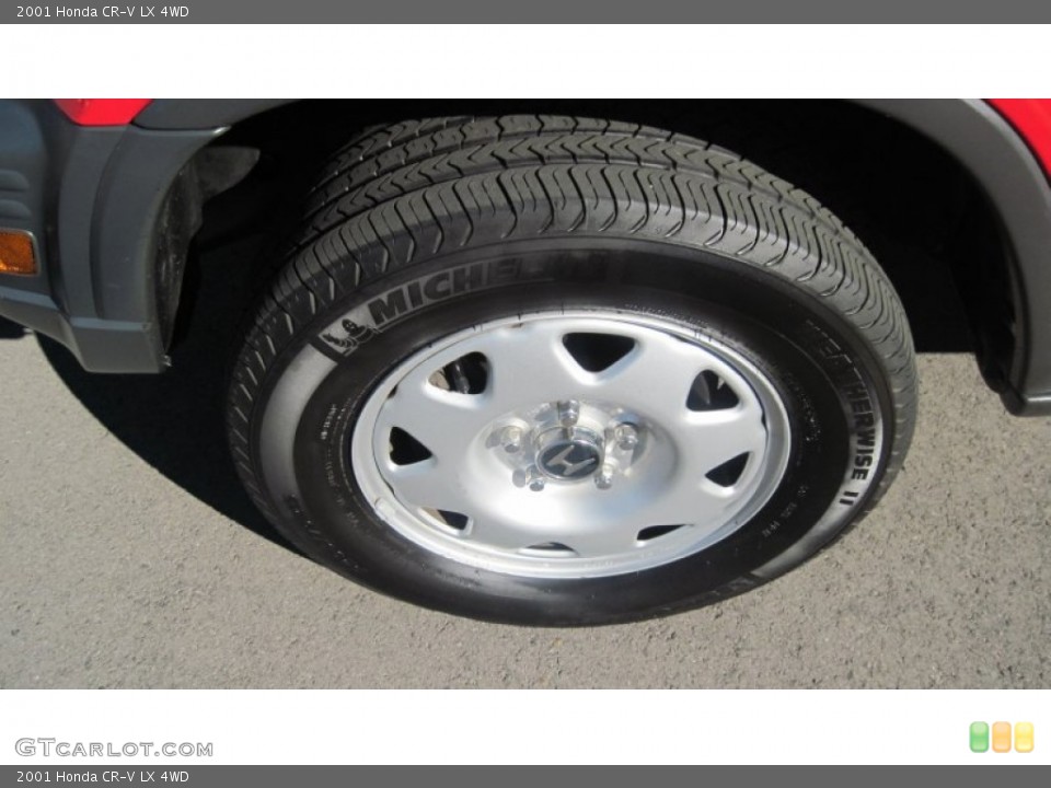 2001 Honda CR-V LX 4WD Wheel and Tire Photo #59035744