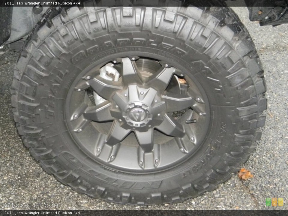 2011 Jeep Wrangler Unlimited Custom Wheel and Tire Photo #59038615