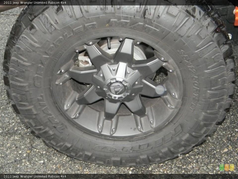 2011 Jeep Wrangler Unlimited Custom Wheel and Tire Photo #59038624