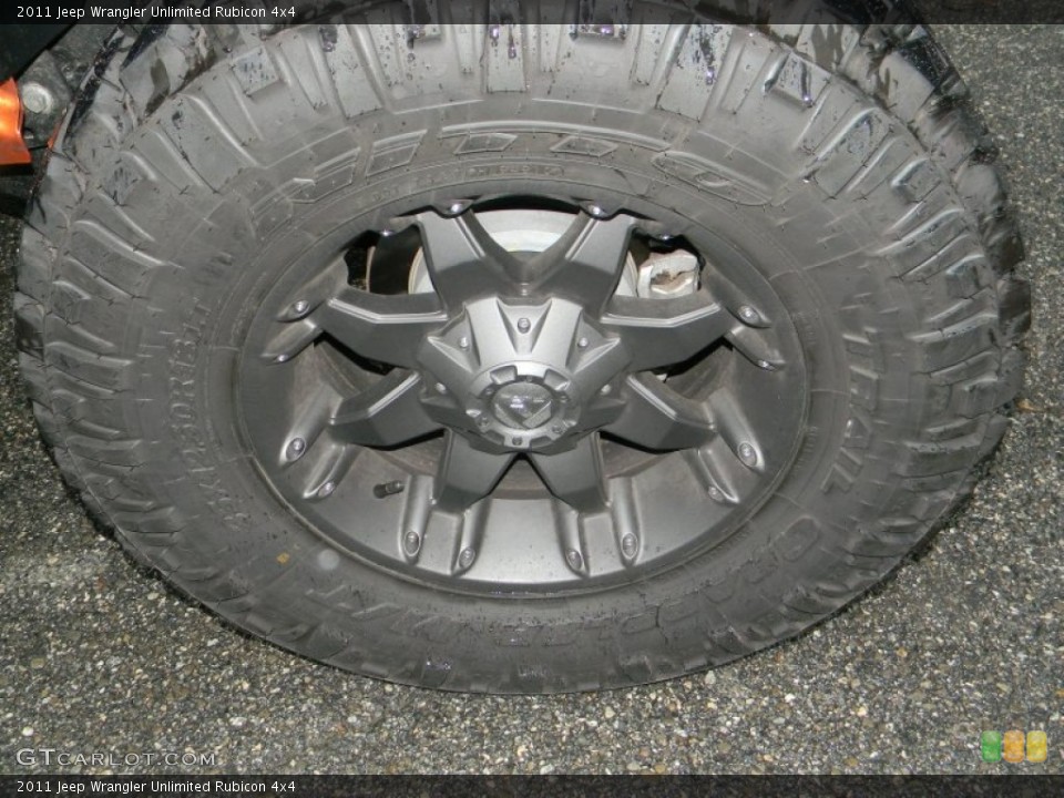 2011 Jeep Wrangler Unlimited Custom Wheel and Tire Photo #59038642