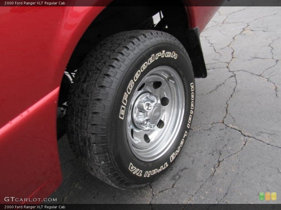 2000 Ford Ranger XLT Regular Cab Wheel and Tire Photo #59039920