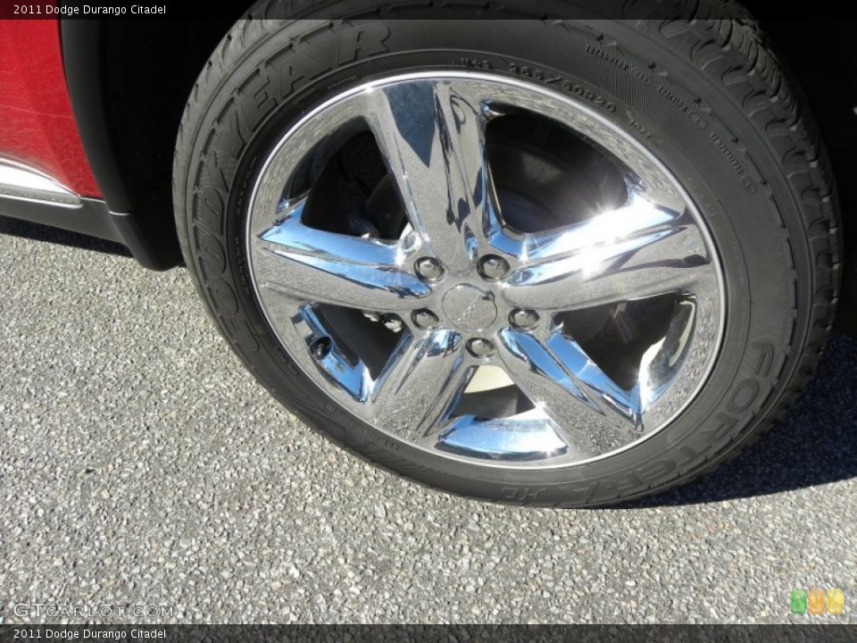 2011 Dodge Durango Citadel Wheel and Tire Photo #59042209