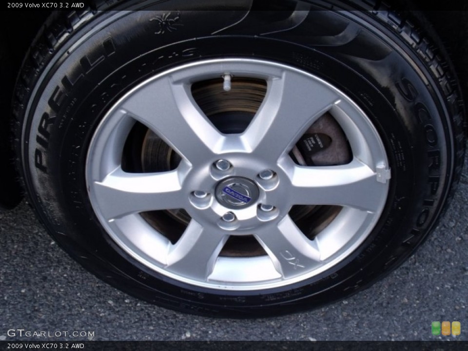 2009 Volvo XC70 3.2 AWD Wheel and Tire Photo #59045901