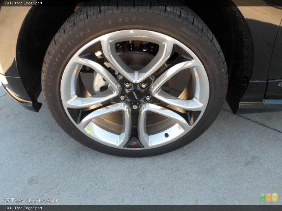 2012 Ford Edge Sport Wheel and Tire Photo #59053151