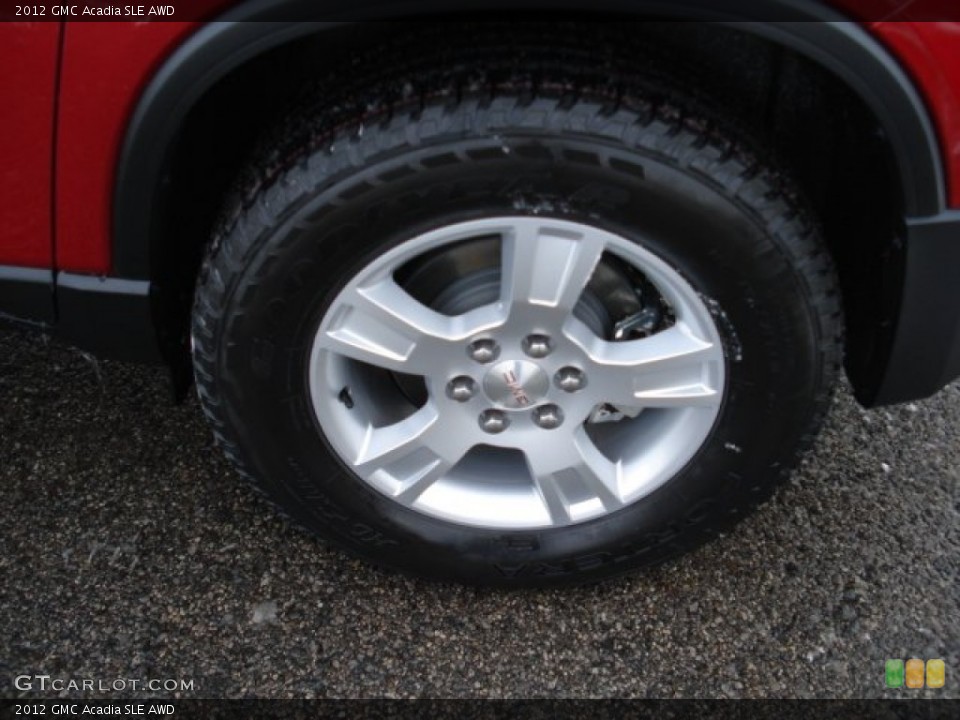 2012 GMC Acadia SLE AWD Wheel and Tire Photo #59057111