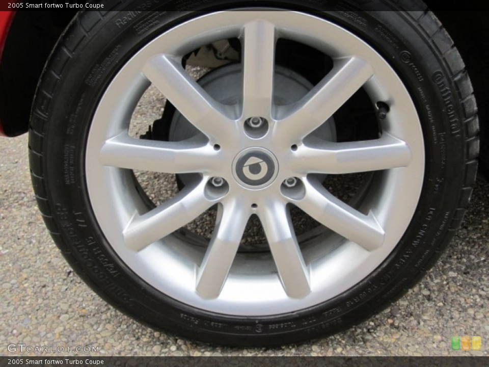 2005 Smart fortwo Turbo Coupe Wheel and Tire Photo #59062768