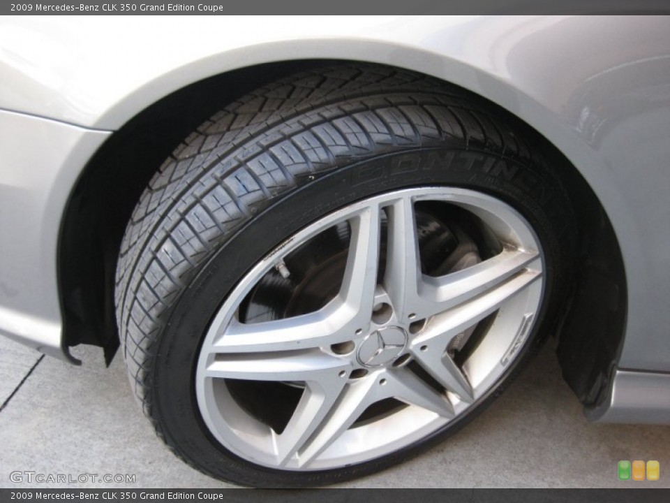 2009 Mercedes-Benz CLK 350 Grand Edition Coupe Wheel and Tire Photo #59063129