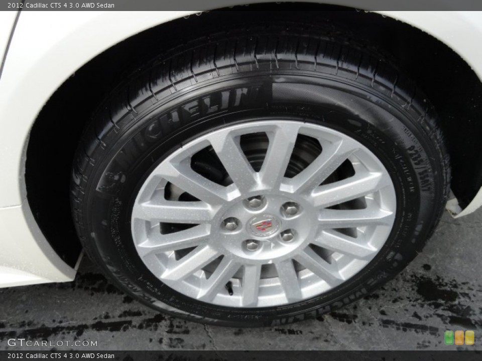 2012 Cadillac CTS 4 3.0 AWD Sedan Wheel and Tire Photo #59066795