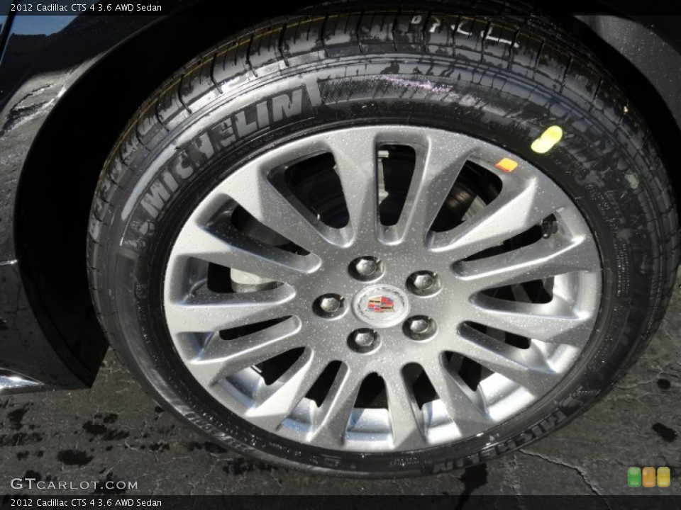 2012 Cadillac CTS 4 3.6 AWD Sedan Wheel and Tire Photo #59066990