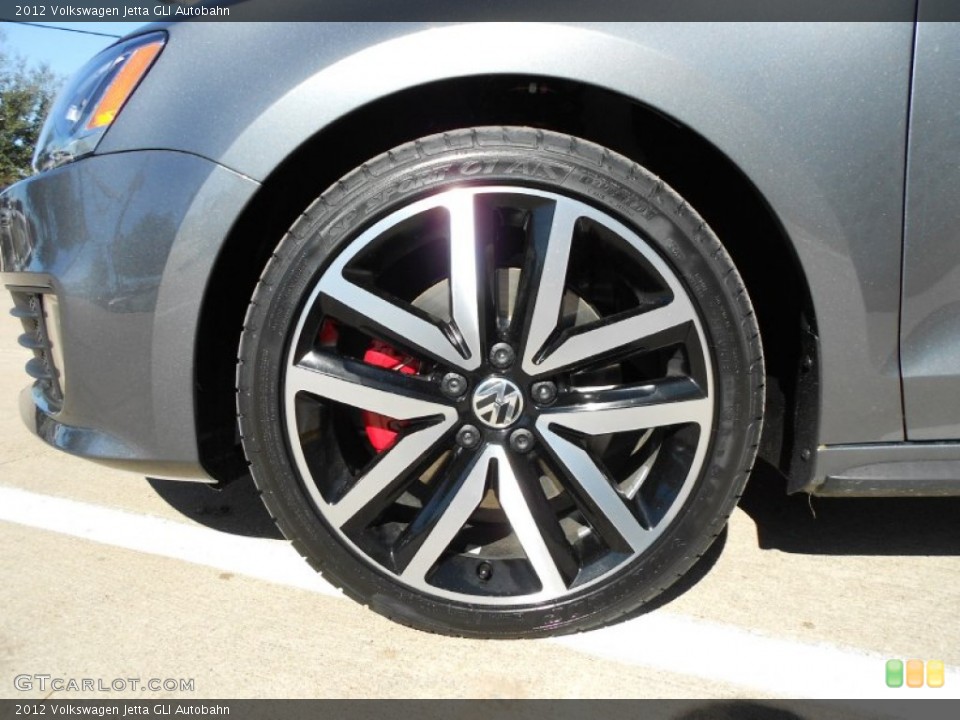 2012 Volkswagen Jetta GLI Autobahn Wheel and Tire Photo #59071595