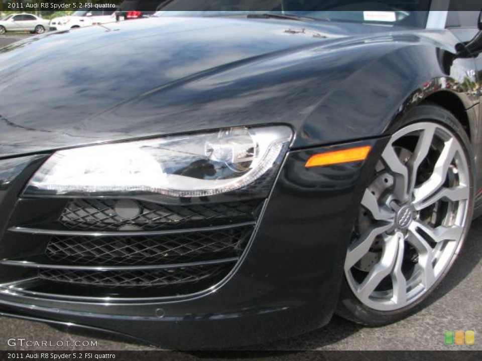 2011 Audi R8 Spyder 5.2 FSI quattro Wheel and Tire Photo #59073980