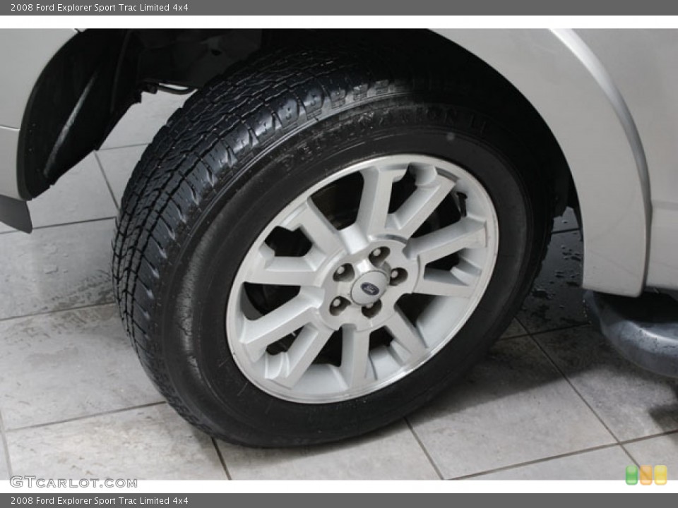 2008 Ford Explorer Sport Trac Limited 4x4 Wheel and Tire Photo #59076572