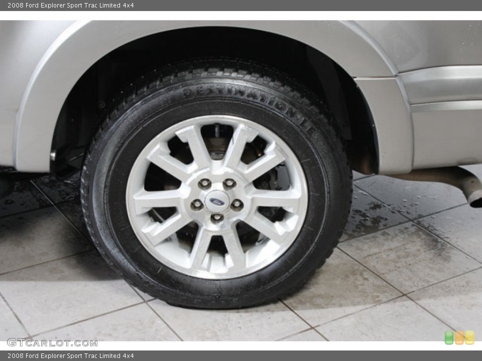 2008 Ford Explorer Sport Trac Limited 4x4 Wheel and Tire Photo #59076579
