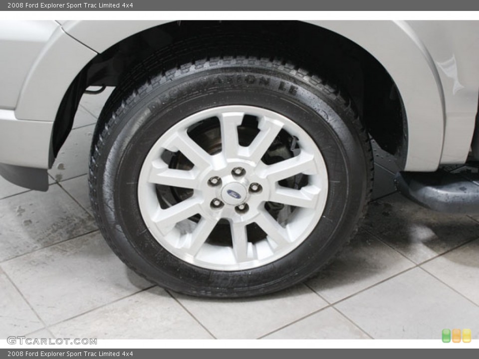 2008 Ford Explorer Sport Trac Limited 4x4 Wheel and Tire Photo #59076587