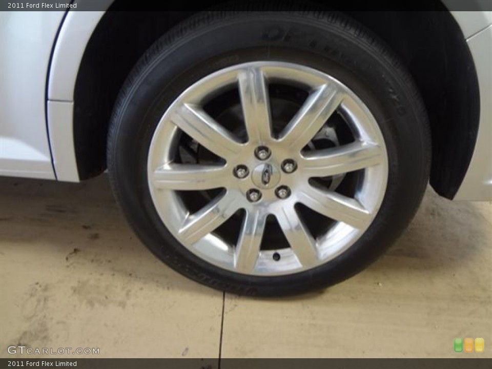 2011 Ford Flex Limited Wheel and Tire Photo #59078335