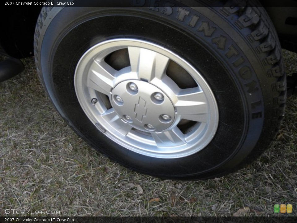 2007 Chevrolet Colorado LT Crew Cab Wheel and Tire Photo #59086523