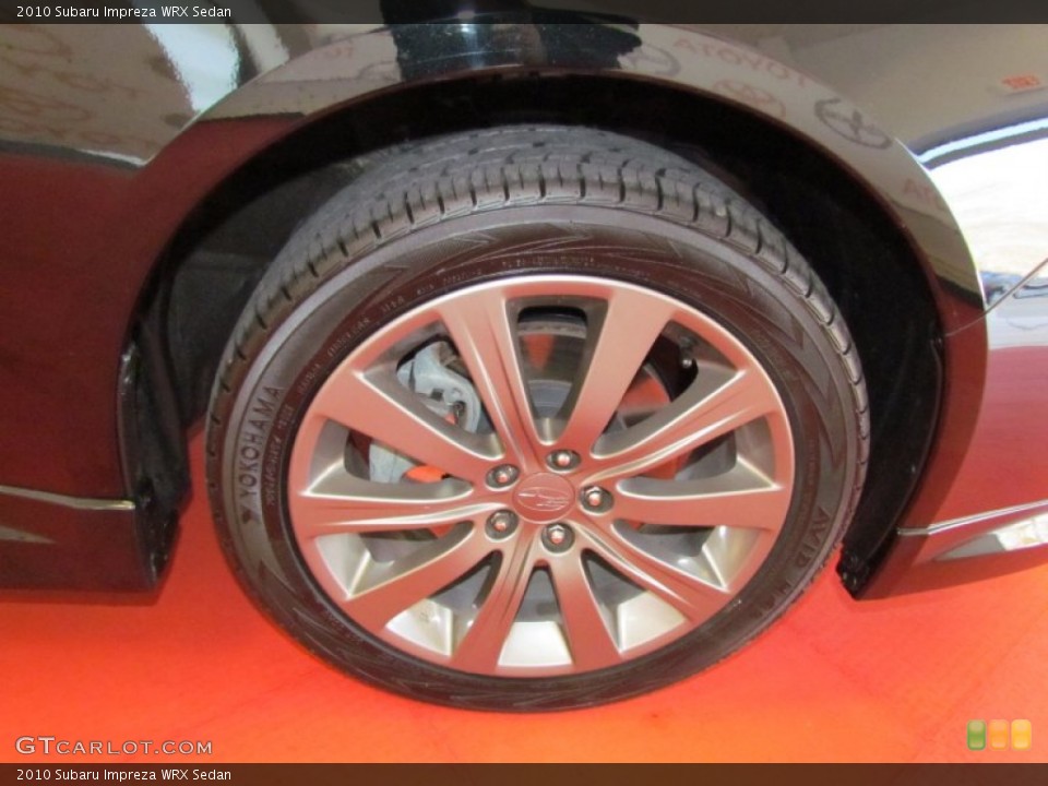 2010 Subaru Impreza WRX Sedan Wheel and Tire Photo #59087409